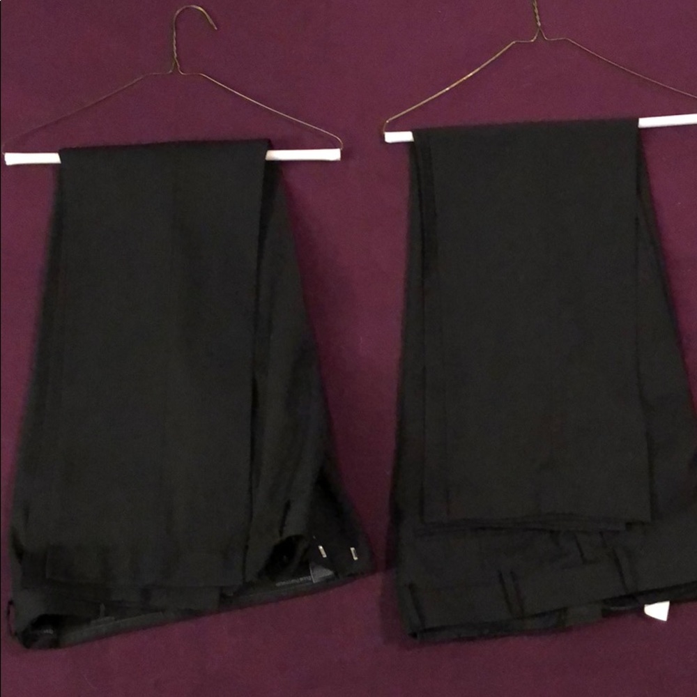 Perry Ellis Portfolio Black Dress Pants - Picture 1 of 4
